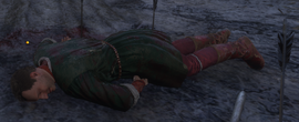 Deutsch lying dead in Skalitz.