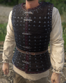 Henry wearing the dark brown Aachen dark brigandine